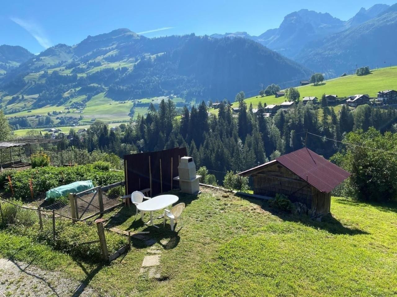 Ferienhaus Schoenenmatte Zweisimmen Buitenkant foto